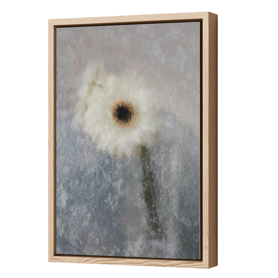 Thumbnail for Canvas - Wood Grain Floating Frame