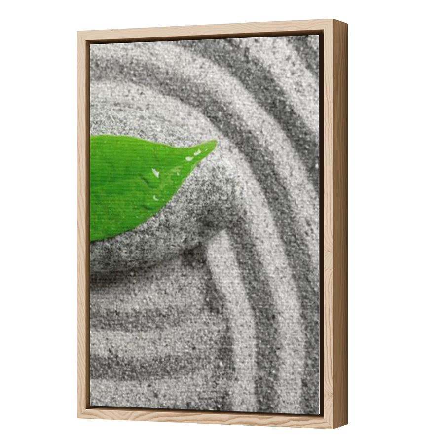 Thumbnail for Canvas - Wood Grain Floating Frame
