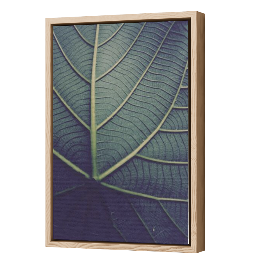 Thumbnail for Canvas - Wood Grain Floating Frame