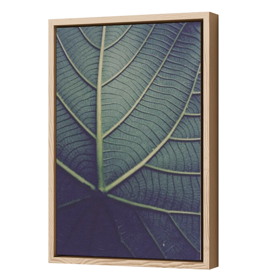 Thumbnail for Canvas - Wood Grain Floating Frame