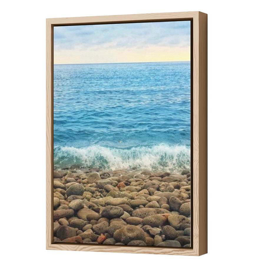 Thumbnail for Canvas - Wood Grain Floating Frame