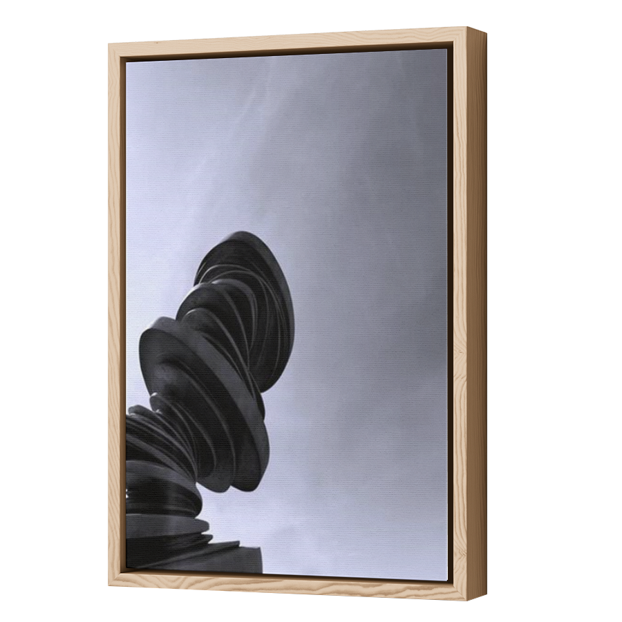 Thumbnail for Canvas - Wood Grain Floating Frame