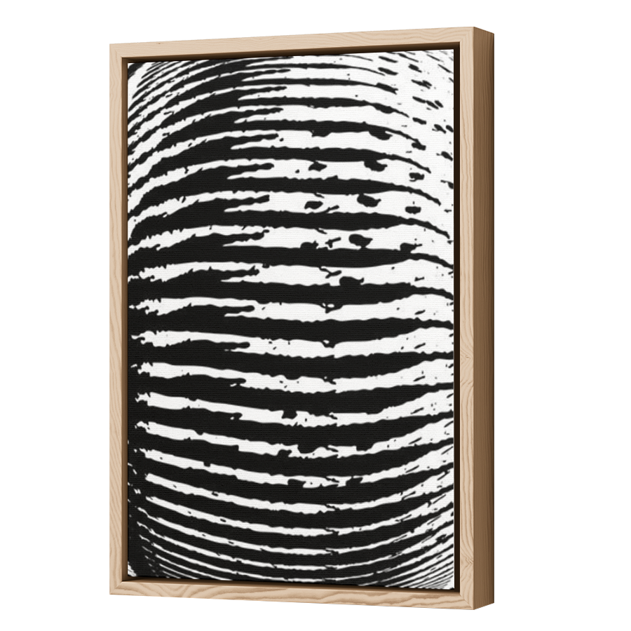 Thumbnail for Canvas - Wood Grain Floating Frame
