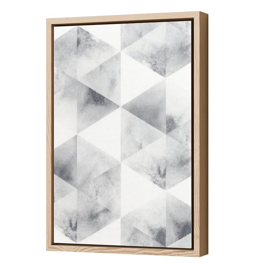Thumbnail for Canvas - Wood Grain Floating Frame