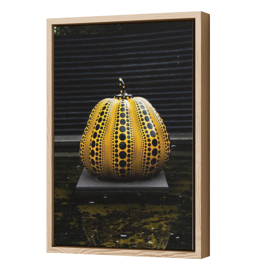 Thumbnail for Canvas - Wood Grain Floating Frame