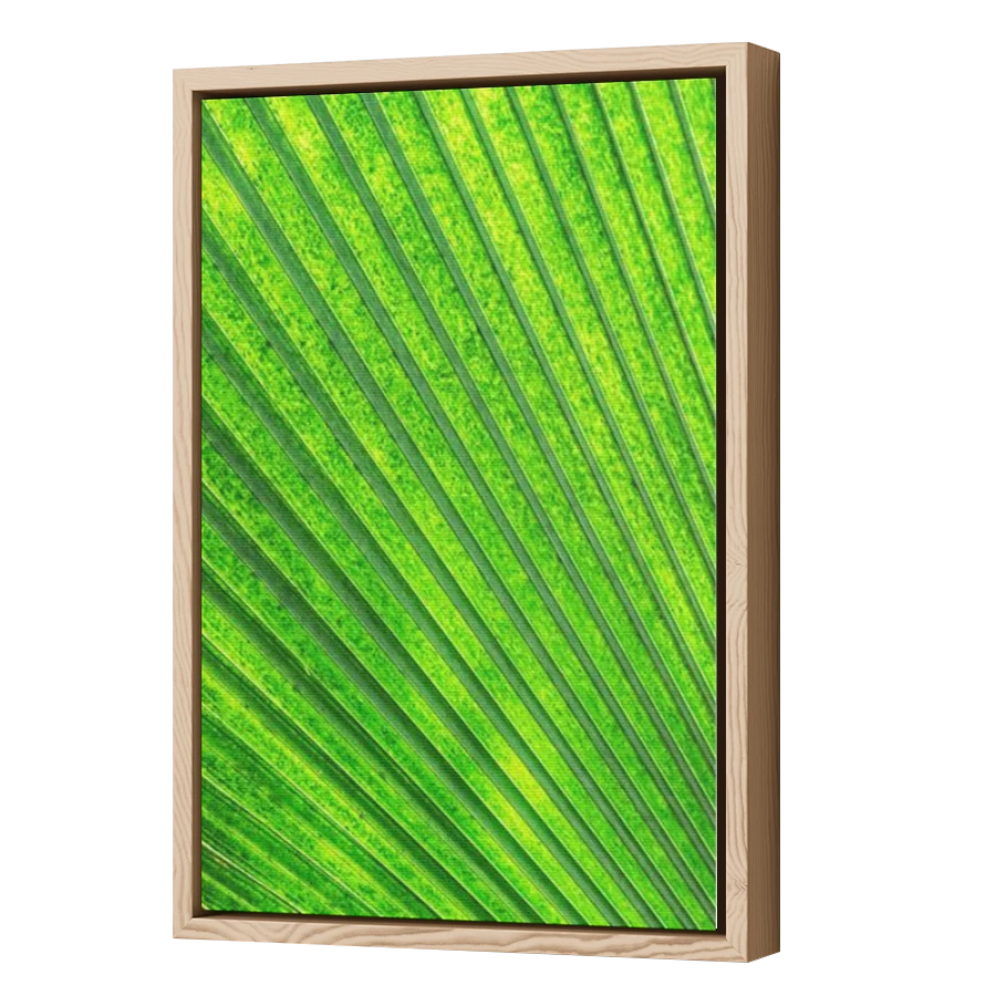 Thumbnail for Canvas - Wood Grain Floating Frame