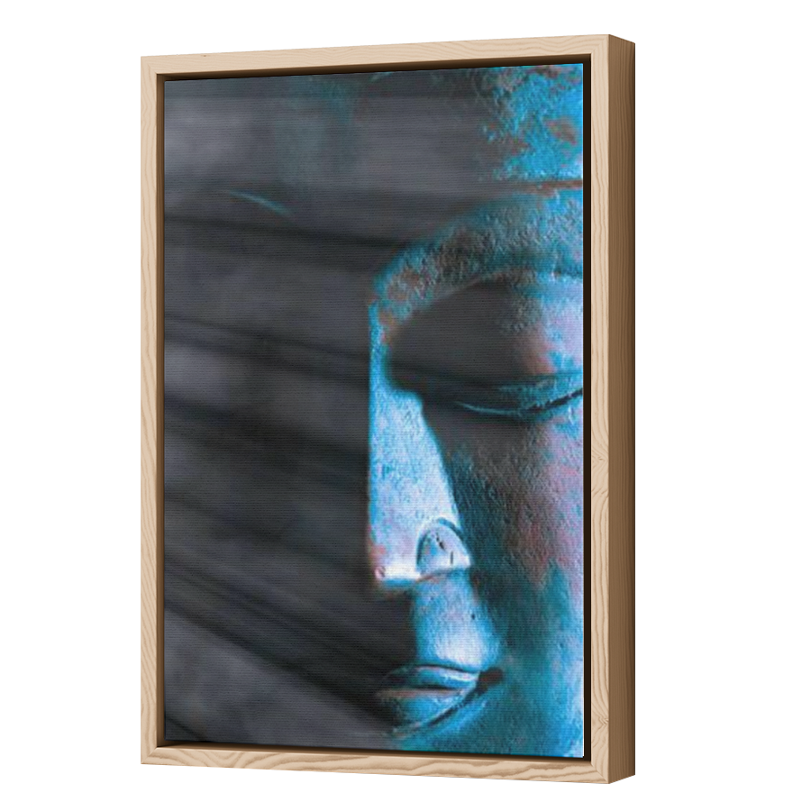 Thumbnail for Canvas - Wood Grain Floating Frame