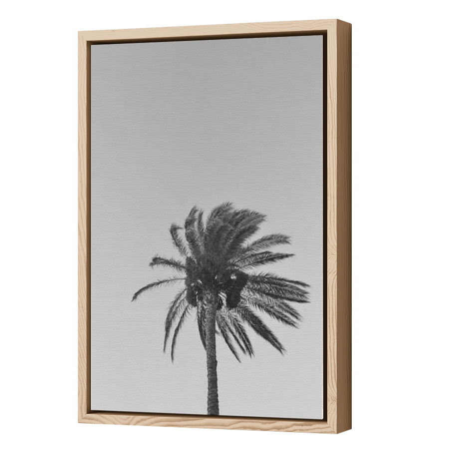Thumbnail for Canvas - Wood Grain Floating Frame