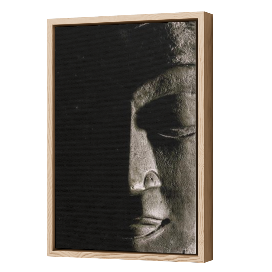 Thumbnail for Canvas - Wood Grain Floating Frame