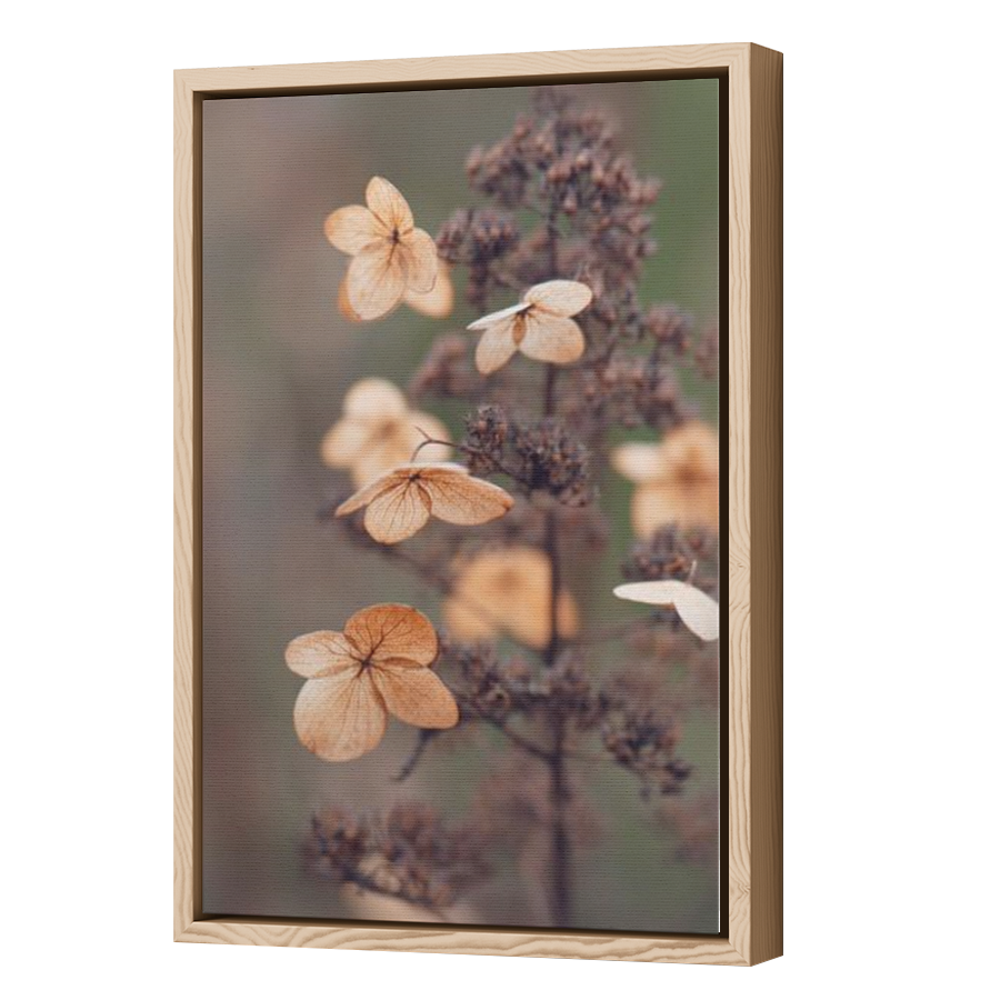 Thumbnail for Canvas - Wood Grain Floating Frame