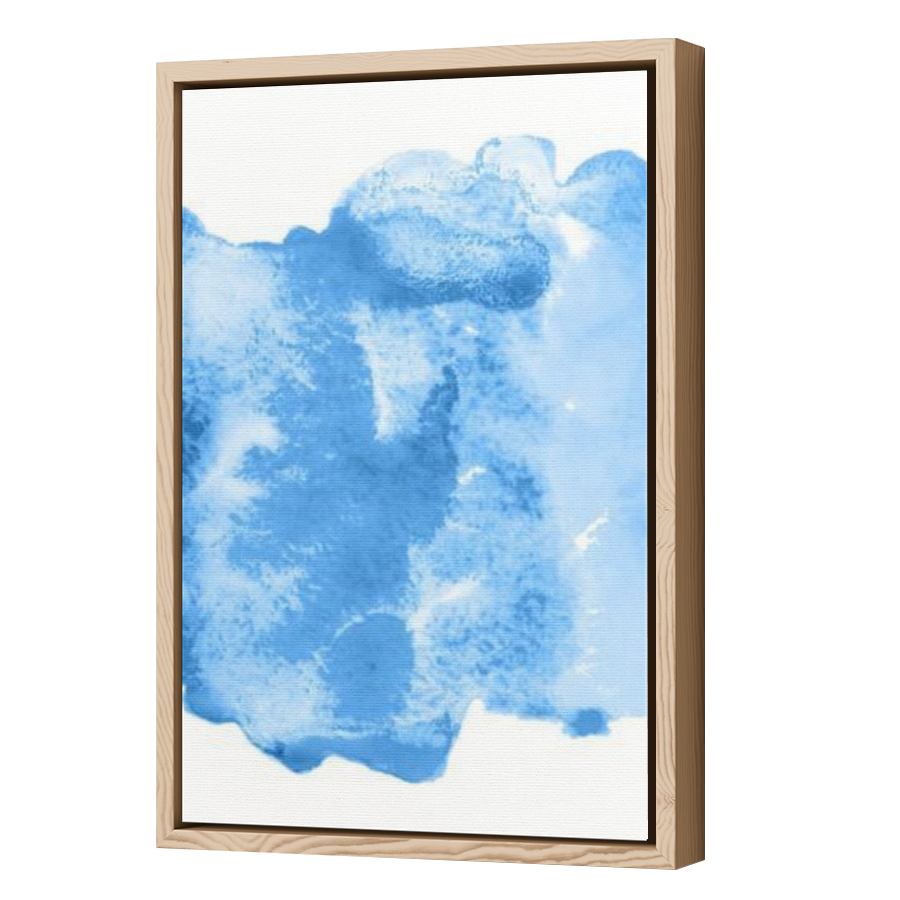 Thumbnail for Canvas - Wood Grain Floating Frame