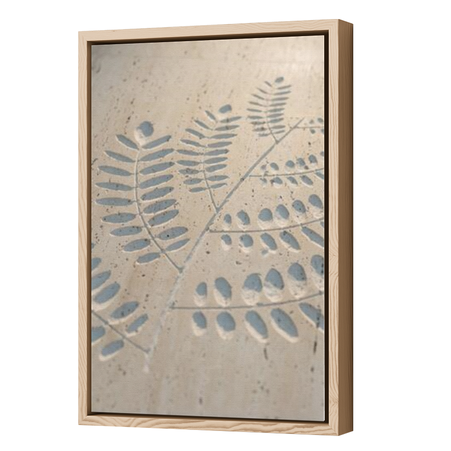 Thumbnail for Canvas - Wood Grain Floating Frame