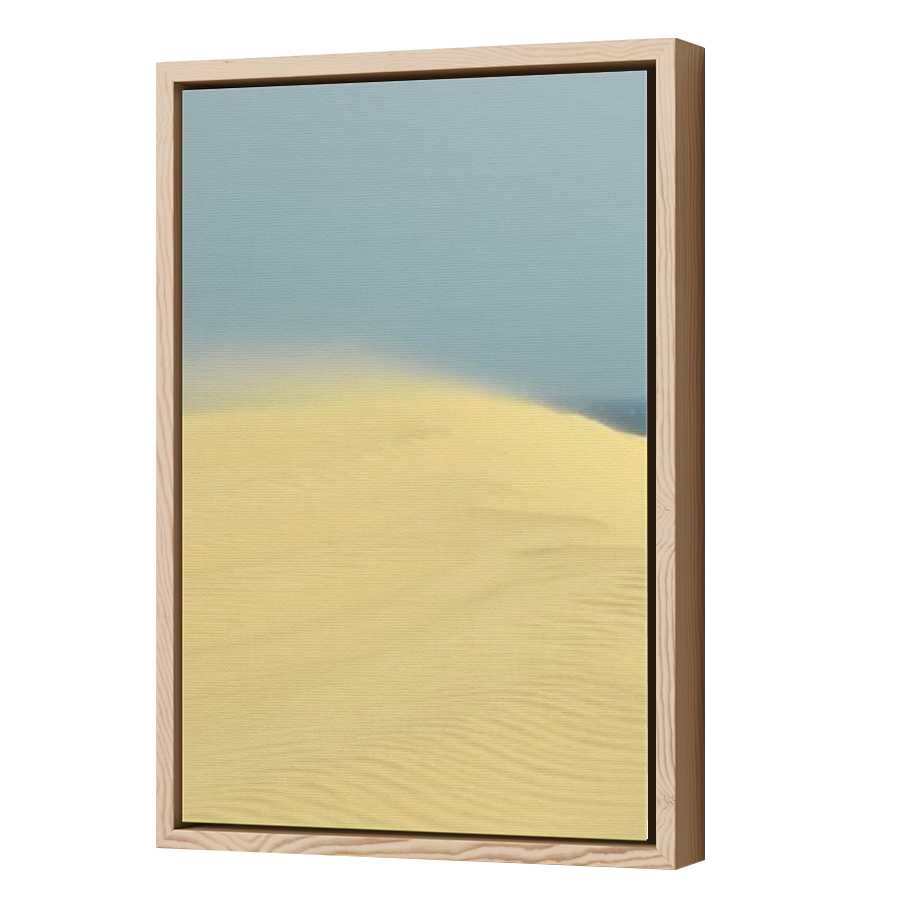 Thumbnail for Canvas - Wood Grain Floating Frame
