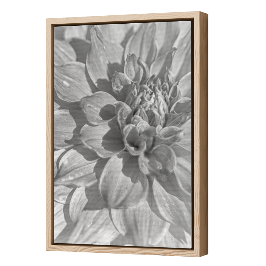 Thumbnail for Canvas - Wood Grain Floating Frame