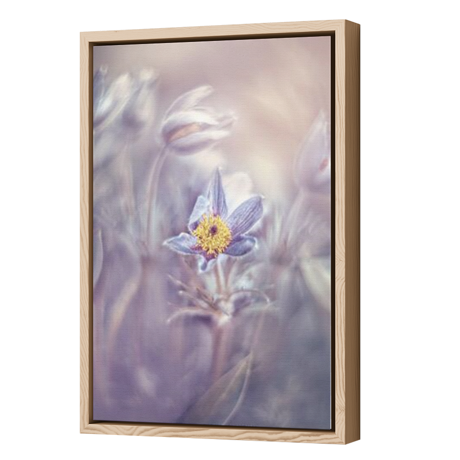Thumbnail for Canvas - Wood Grain Floating Frame