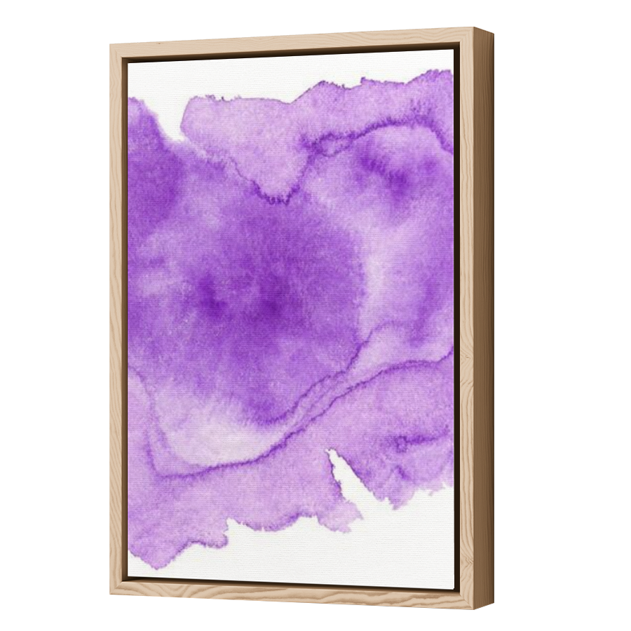 Thumbnail for Canvas - Wood Grain Floating Frame