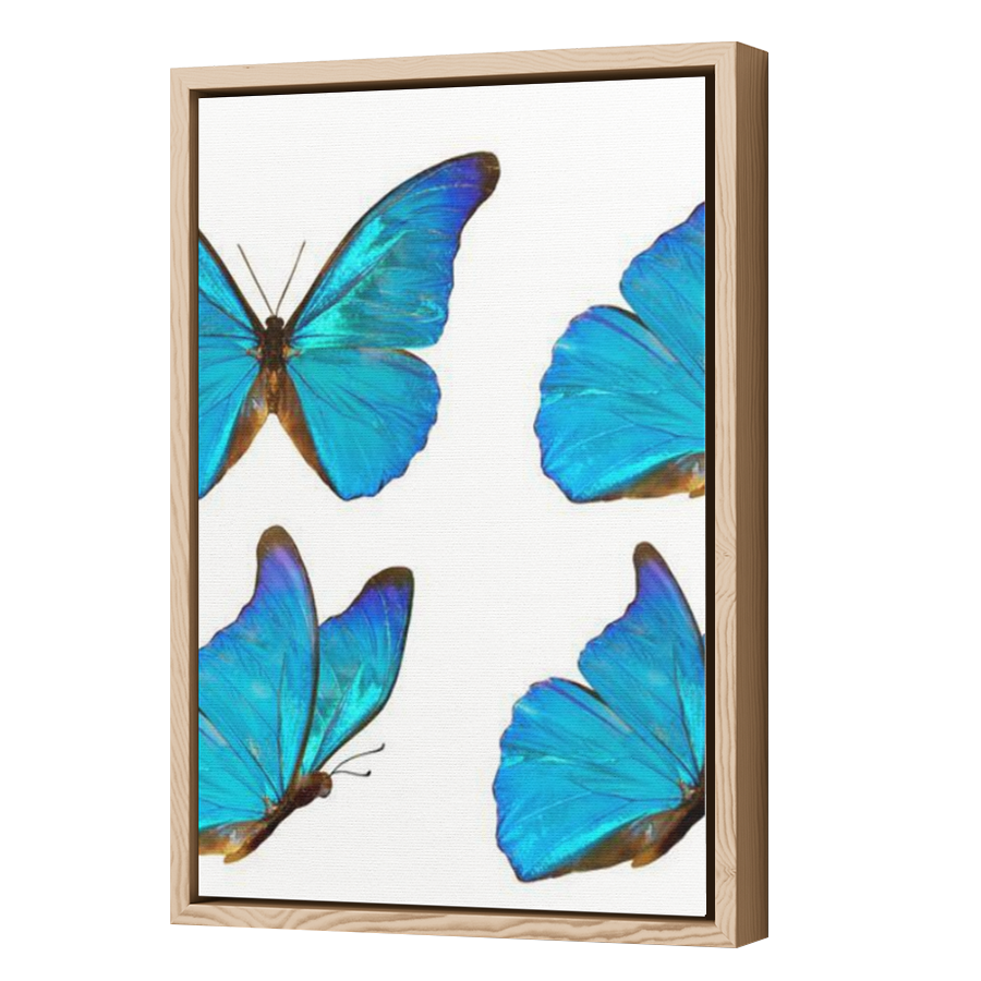 Thumbnail for Canvas - Wood Grain Floating Frame