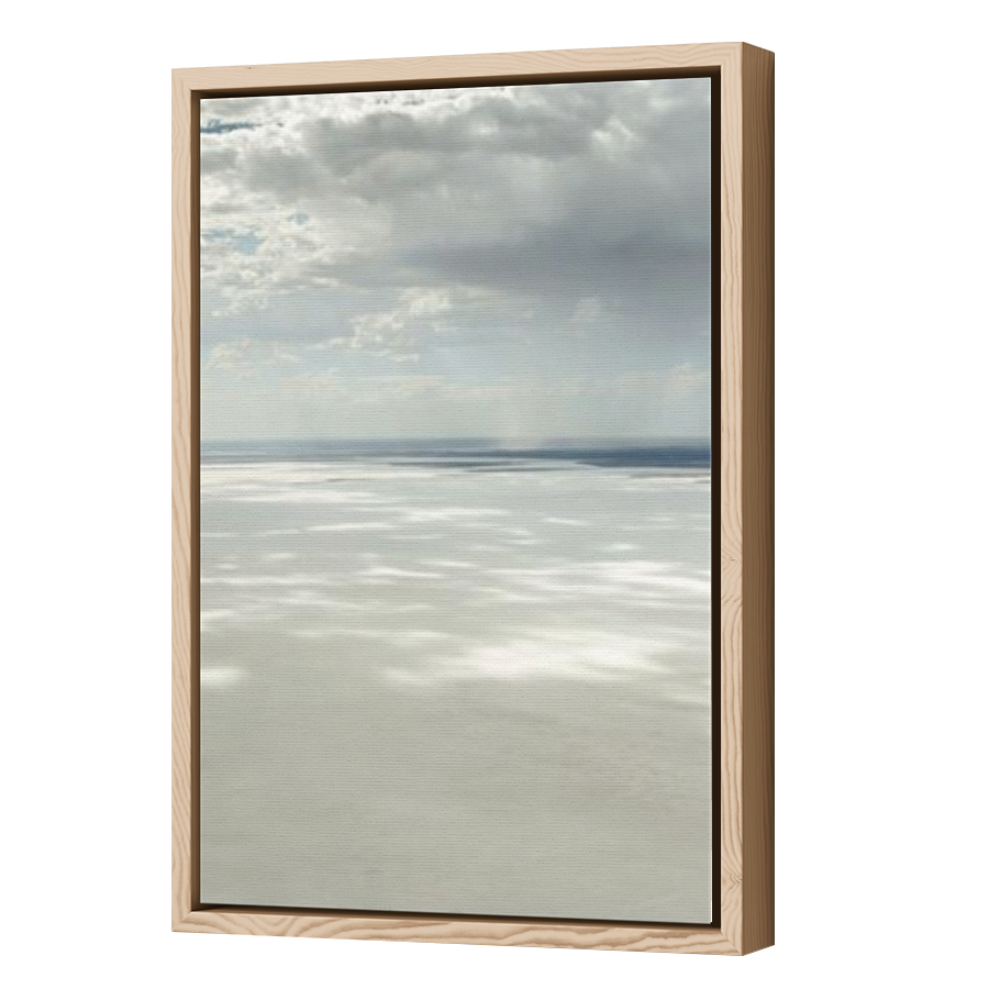 Thumbnail for Canvas - Wood Grain Floating Frame