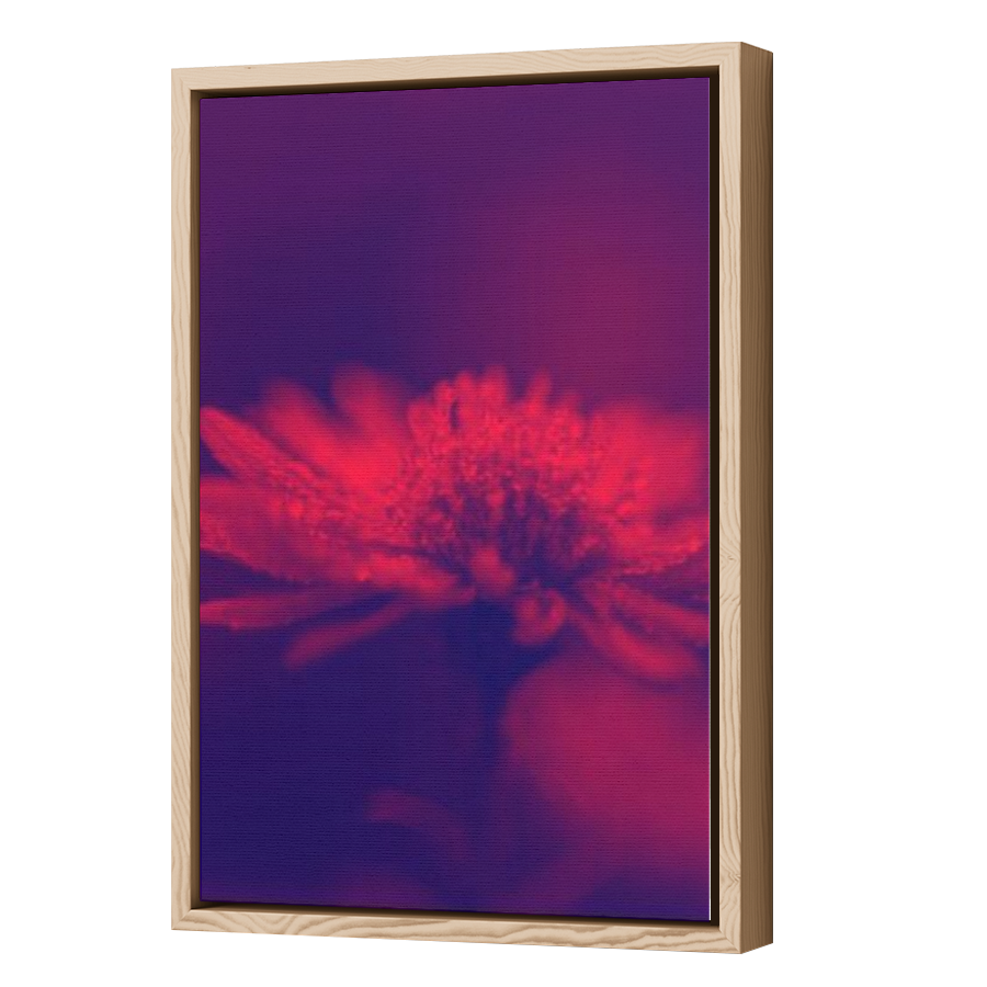 Thumbnail for Canvas - Wood Grain Floating Frame