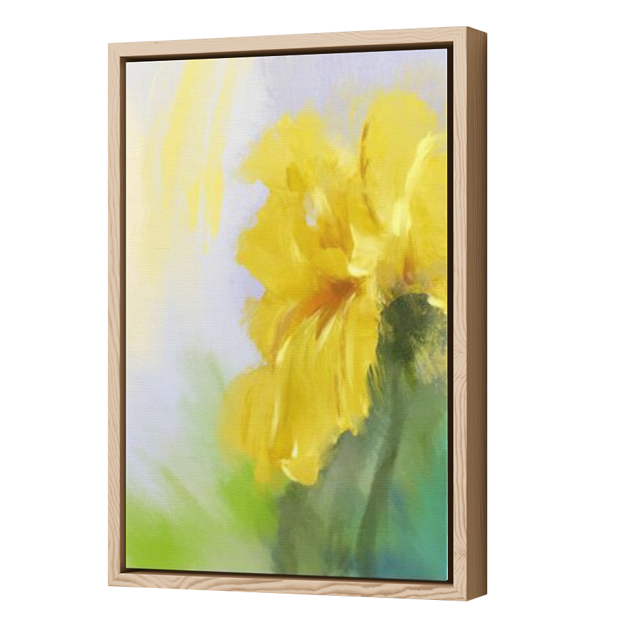 Thumbnail for Canvas - Wood Grain Floating Frame