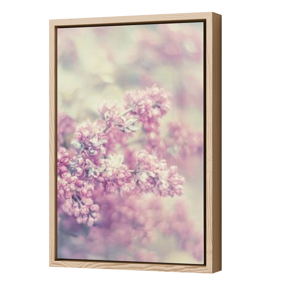 Thumbnail for Canvas - Wood Grain Floating Frame