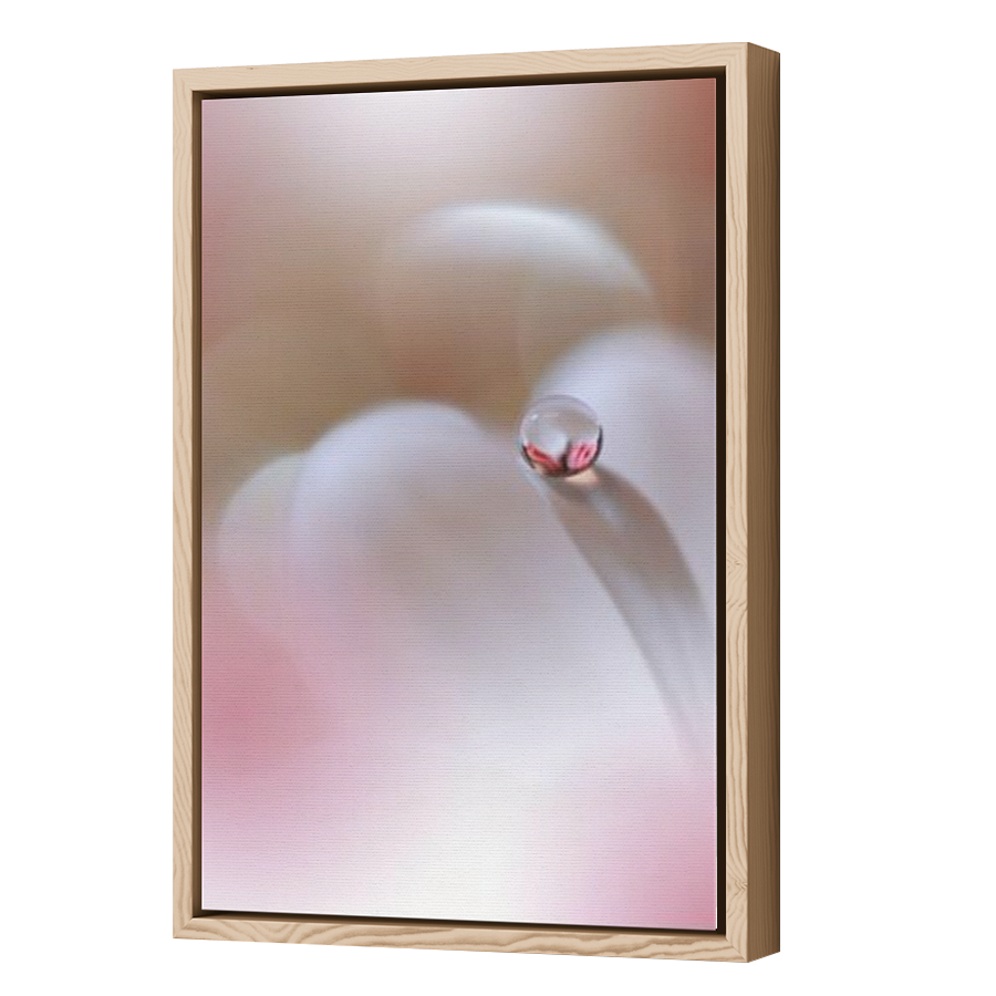 Thumbnail for Canvas - Wood Grain Floating Frame