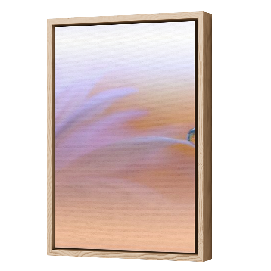 Thumbnail for Canvas - Wood Grain Floating Frame