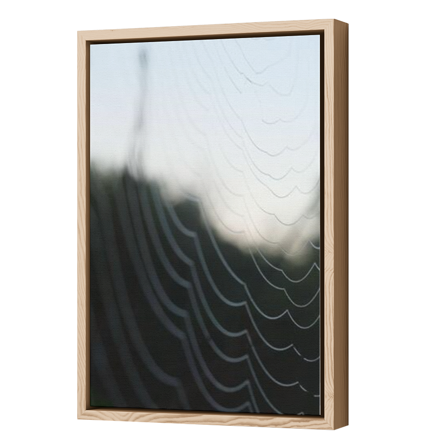 Thumbnail for Canvas - Wood Grain Floating Frame
