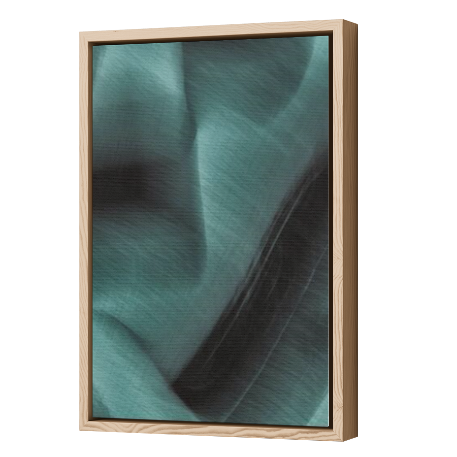 Thumbnail for Canvas - Wood Grain Floating Frame