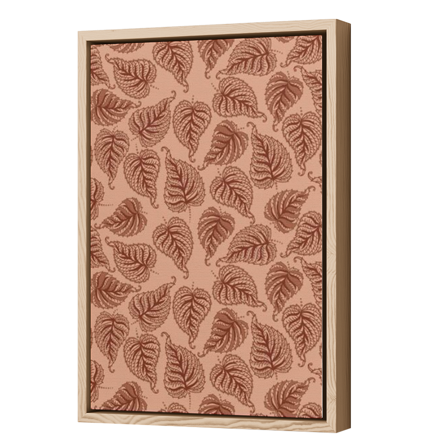 Thumbnail for Canvas - Wood Grain Floating Frame