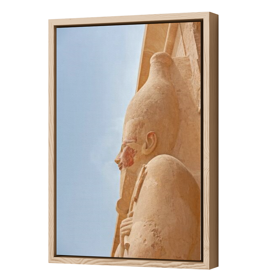 Thumbnail for Canvas - Wood Grain Floating Frame