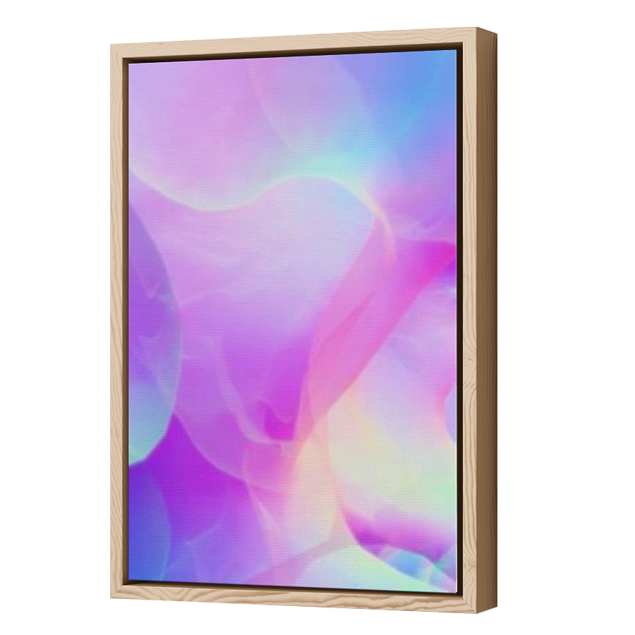 Thumbnail for Canvas - Wood Grain Floating Frame