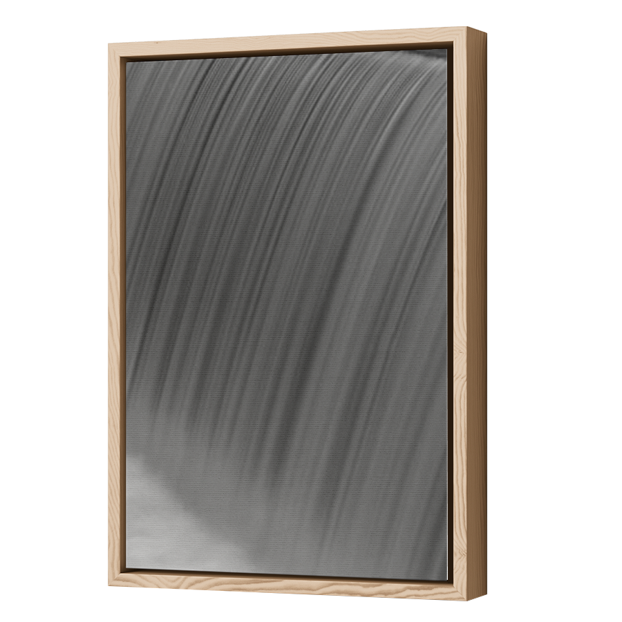 Thumbnail for Canvas - Wood Grain Floating Frame