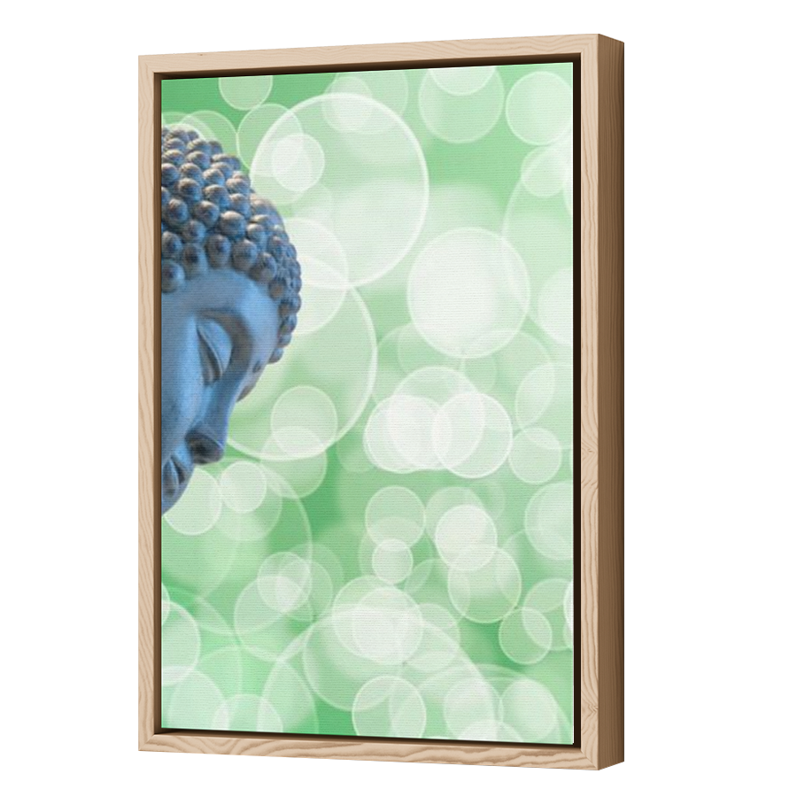 Thumbnail for Canvas - Wood Grain Floating Frame