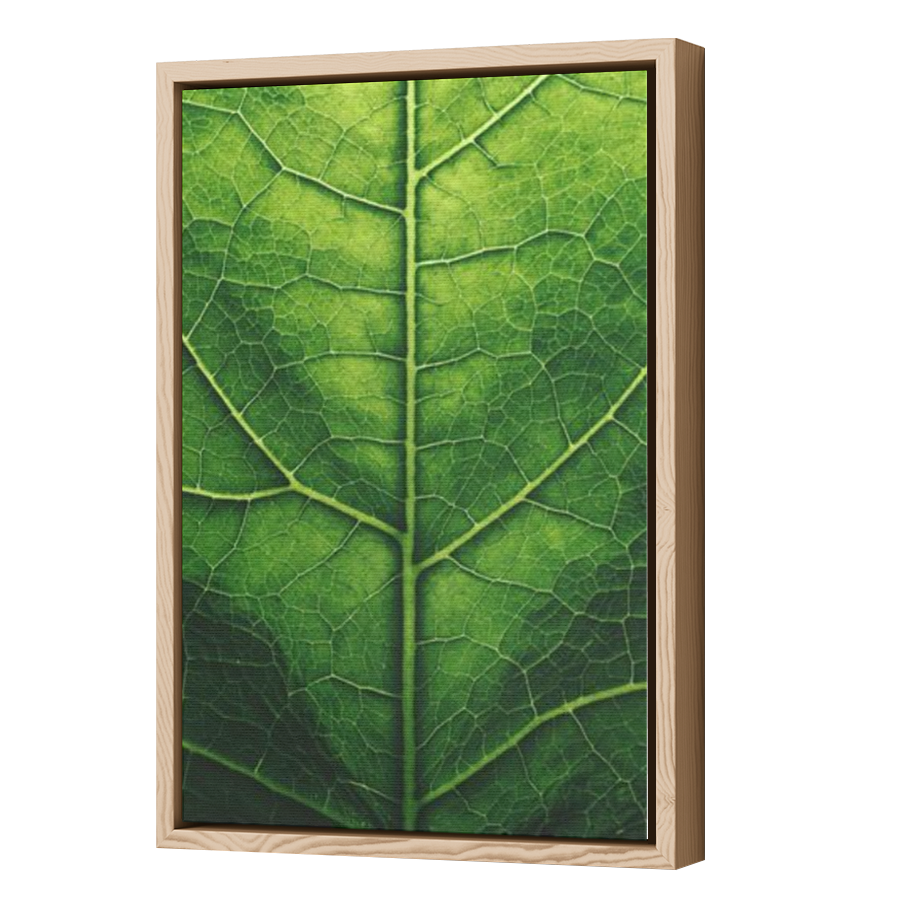 Thumbnail for Canvas - Wood Grain Floating Frame