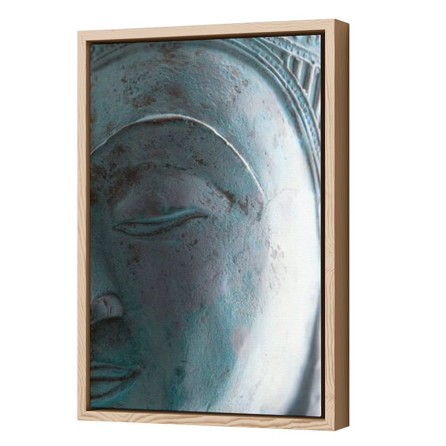 Thumbnail for Canvas - Wood Grain Floating Frame