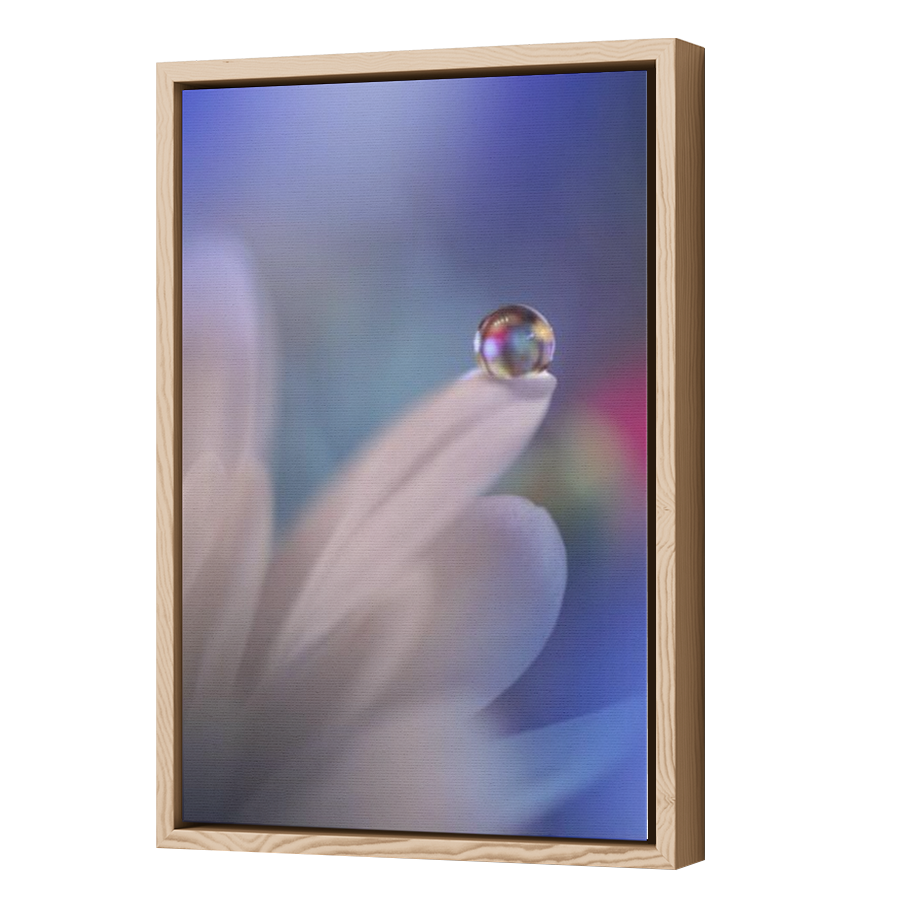 Thumbnail for Canvas - Wood Grain Floating Frame