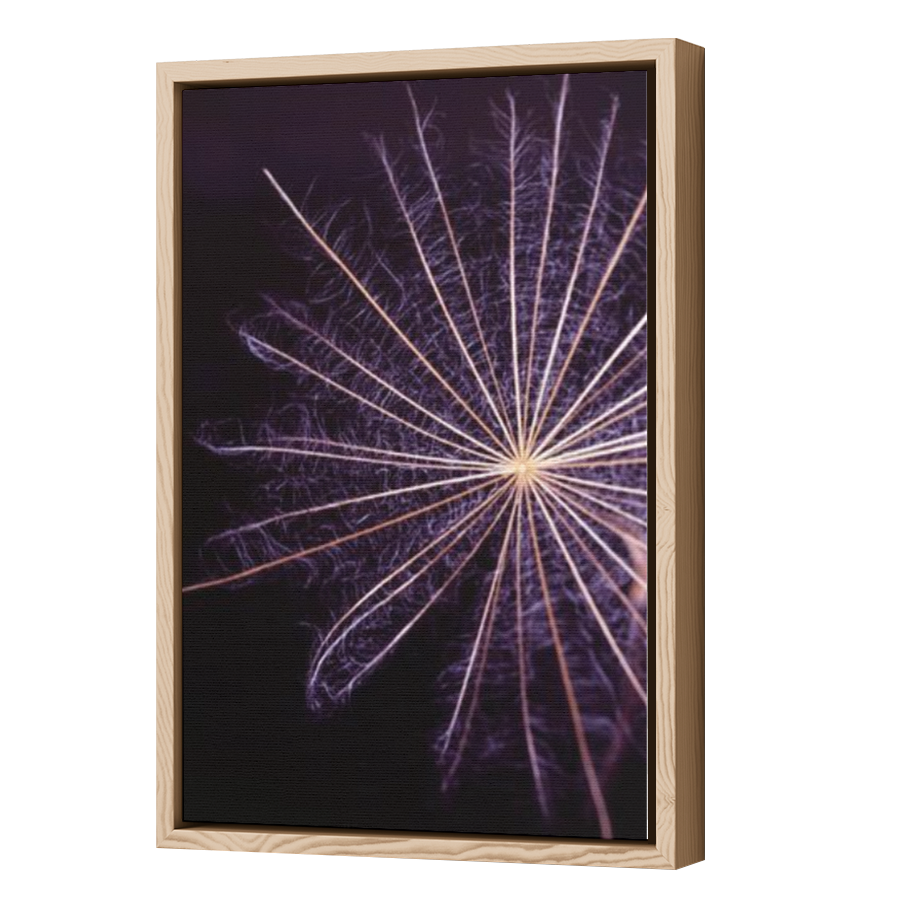 Thumbnail for Canvas - Wood Grain Floating Frame