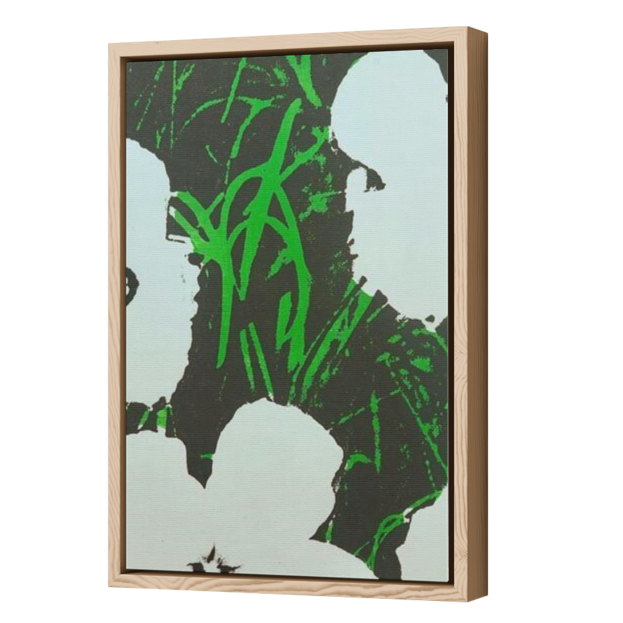Thumbnail for Canvas - Wood Grain Floating Frame