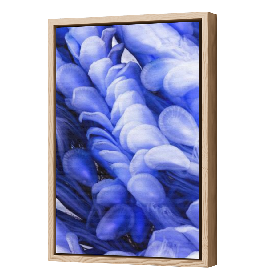 Thumbnail for Canvas - Wood Grain Floating Frame