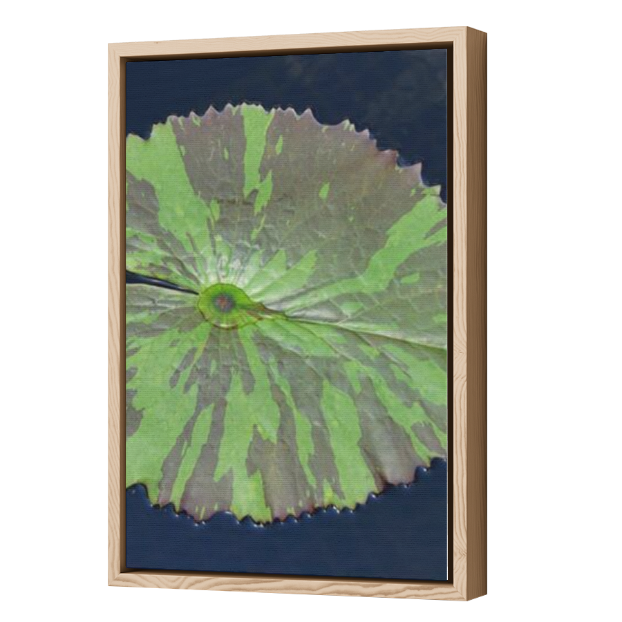 Thumbnail for Canvas - Wood Grain Floating Frame