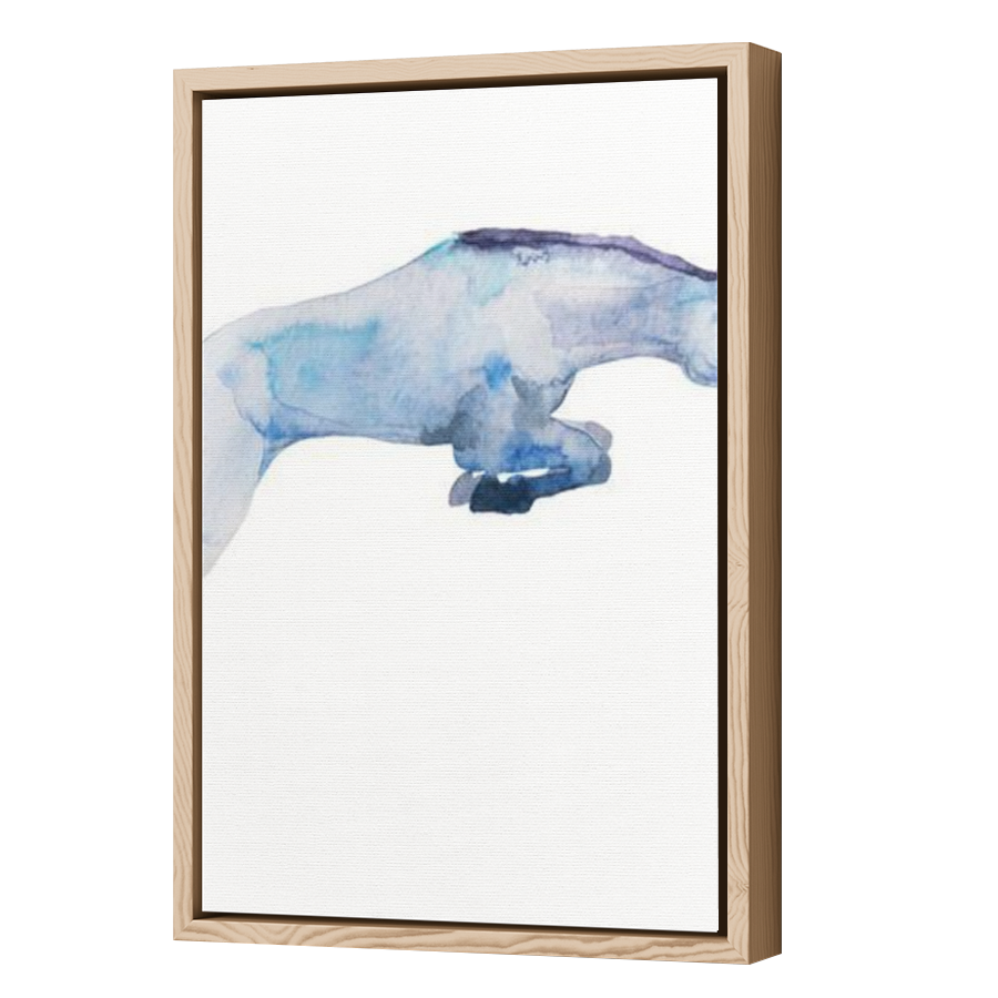 Thumbnail for Canvas - Wood Grain Floating Frame