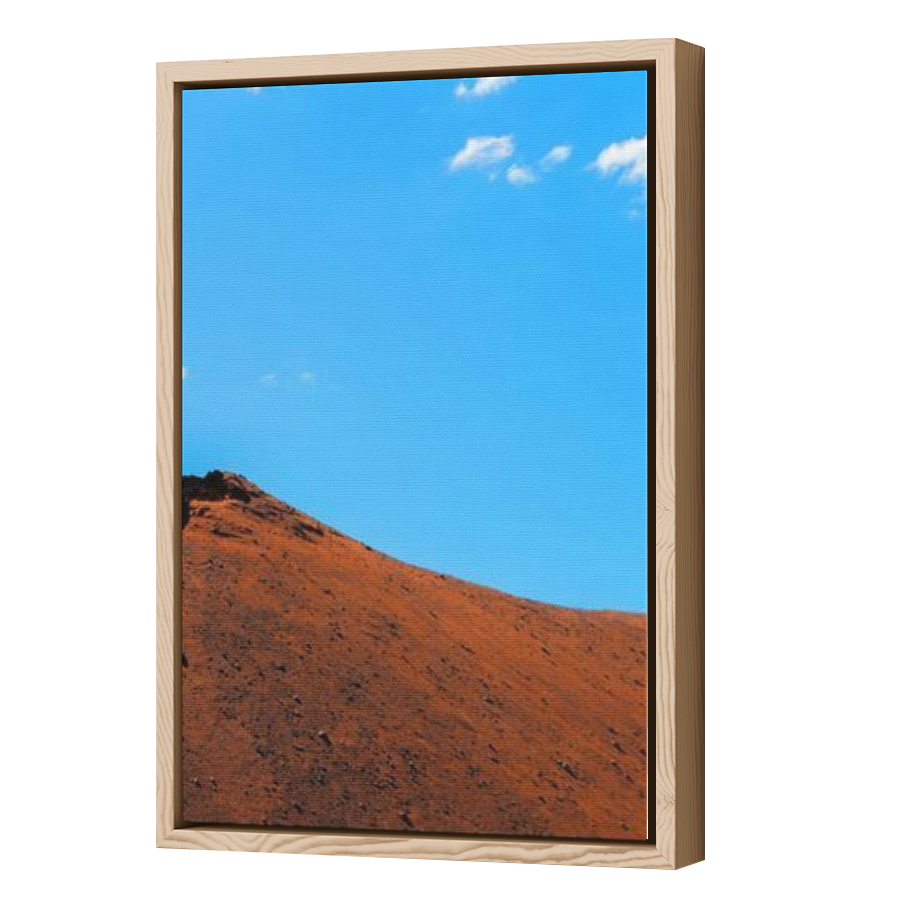 Thumbnail for Canvas - Wood Grain Floating Frame