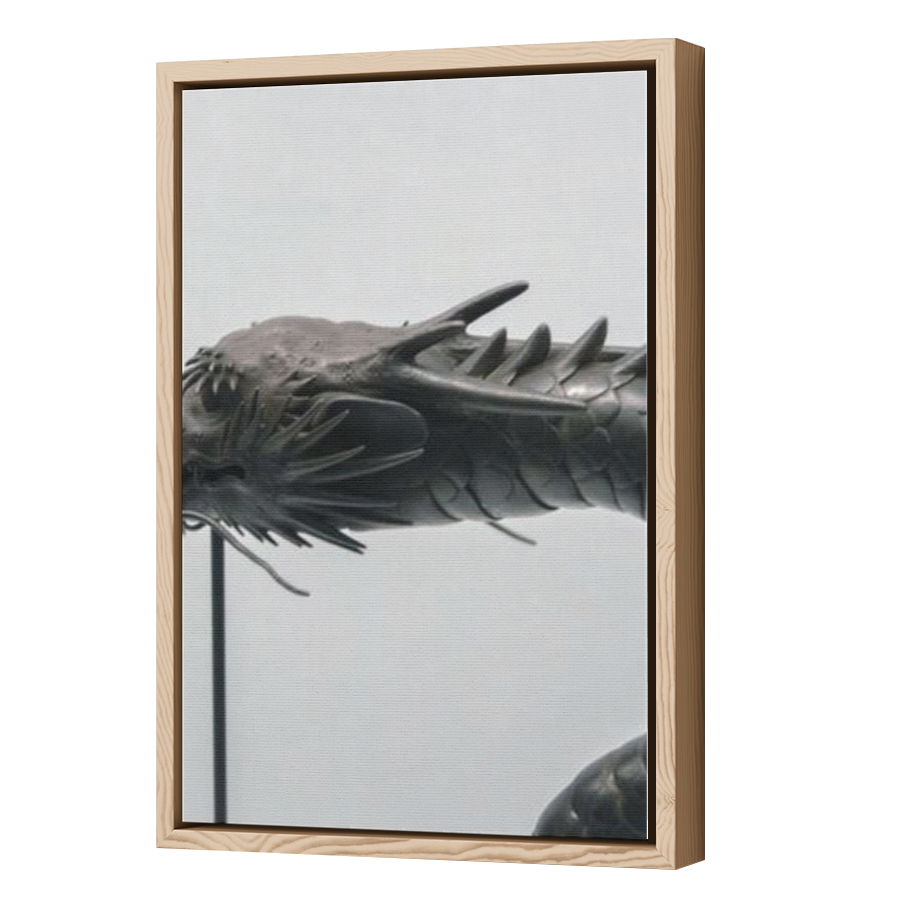 Thumbnail for Canvas - Wood Grain Floating Frame