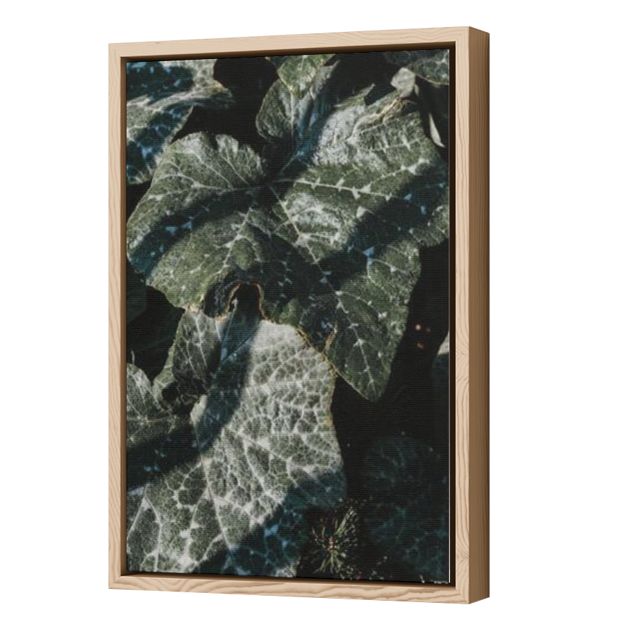 Thumbnail for Canvas - Wood Grain Floating Frame