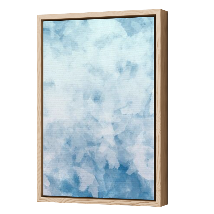 Thumbnail for Canvas - Wood Grain Floating Frame