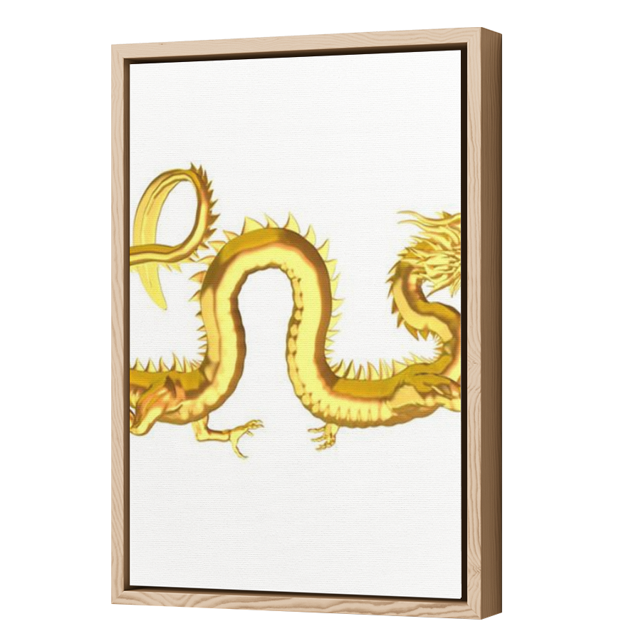 Thumbnail for Canvas - Wood Grain Floating Frame
