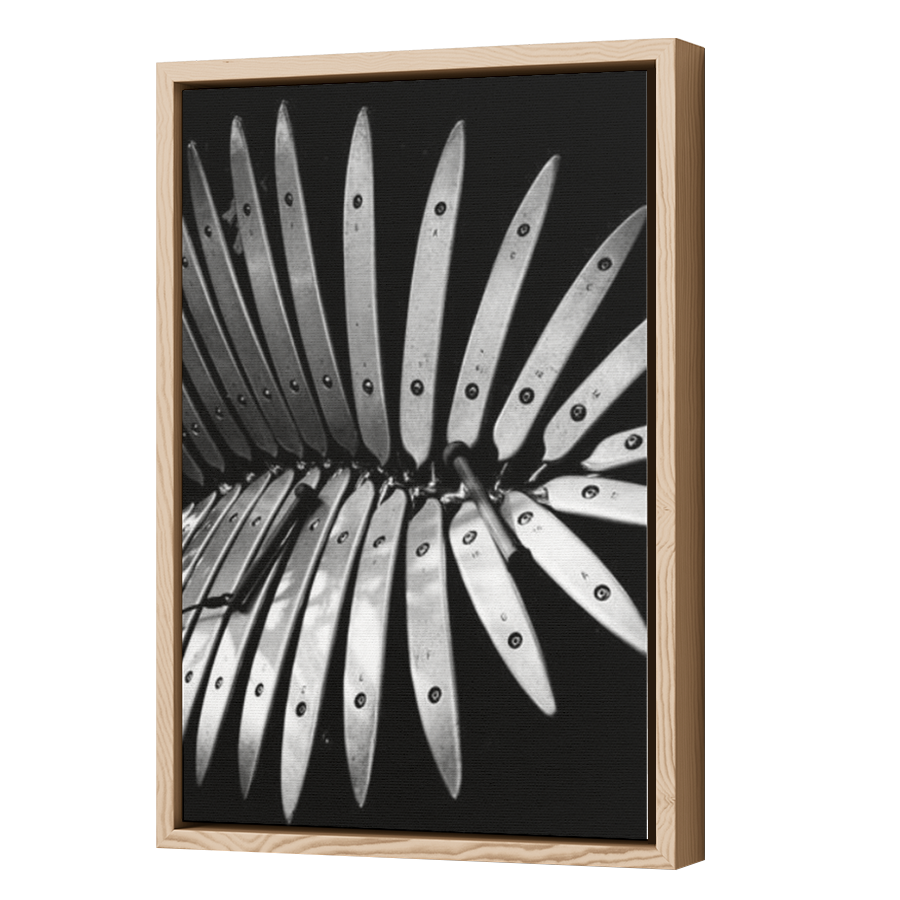 Thumbnail for Canvas - Wood Grain Floating Frame