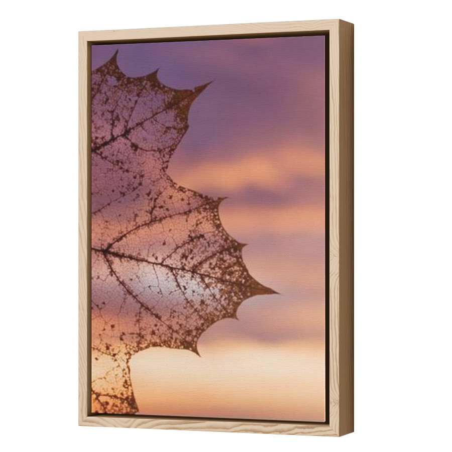 Thumbnail for Canvas - Wood Grain Floating Frame