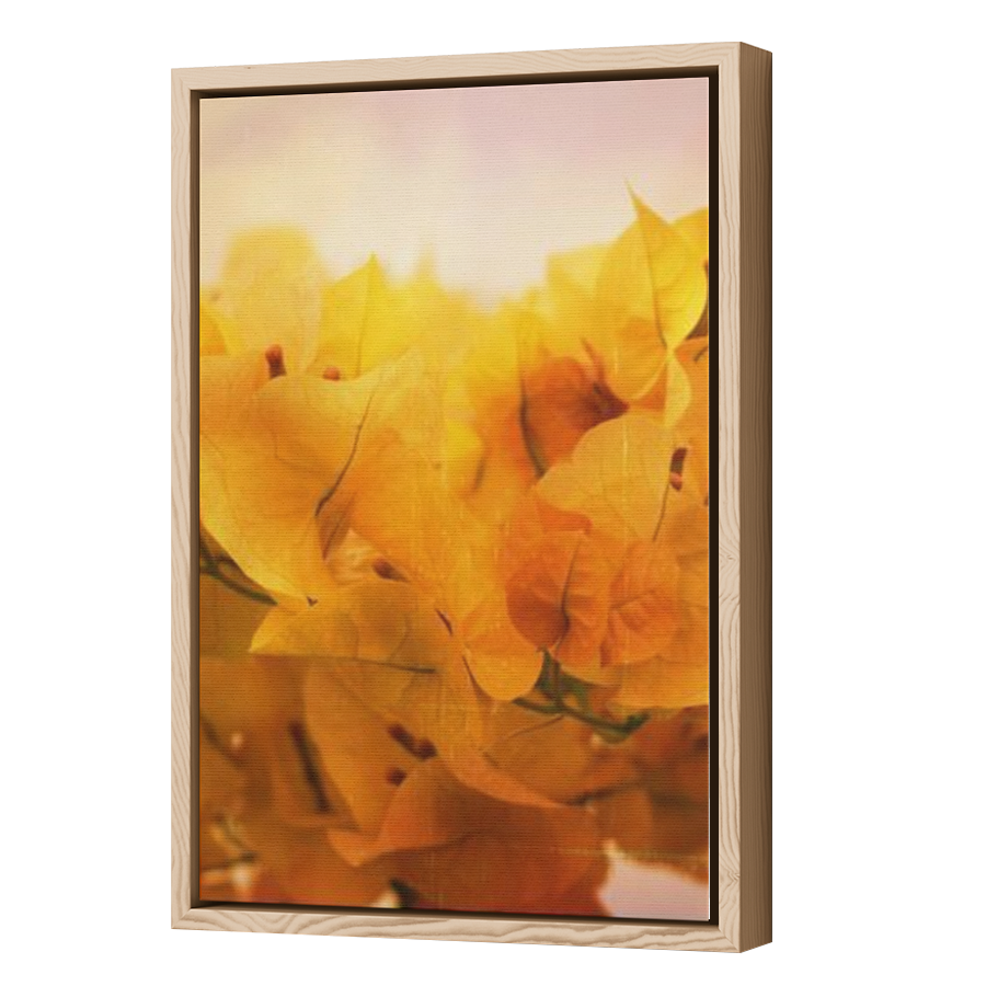 Thumbnail for Canvas - Wood Grain Floating Frame